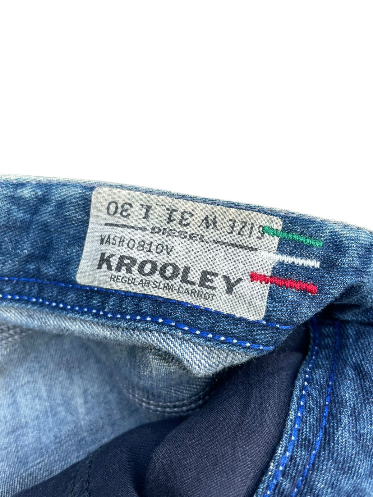 Diesel Vintage Bleached Diesel Krooley Slim Size US 34 / EU 50 - 6 Thumbnail