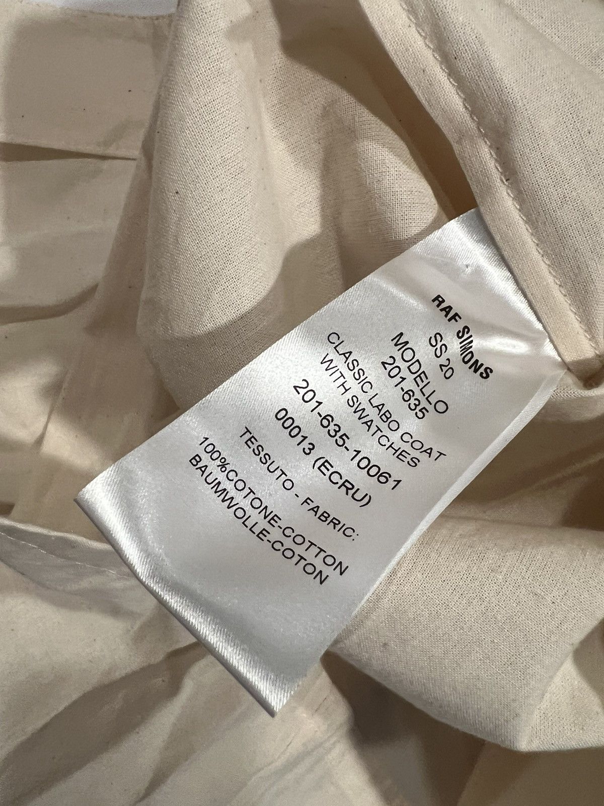 Raf Simons Raf Simons men’s S/S 20 coat. 50/L. $1350 Size US M / EU 48-50 / 2 - 2 Thumbnail