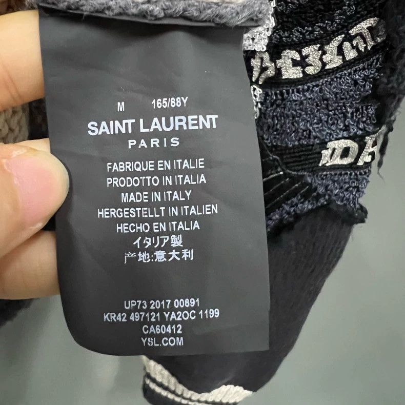 Saint Laurent Paris Saint Laurent Paris Medal Embroidered Cardigan-2506 Size US M / EU 48-50 / 2 - 4 Thumbnail