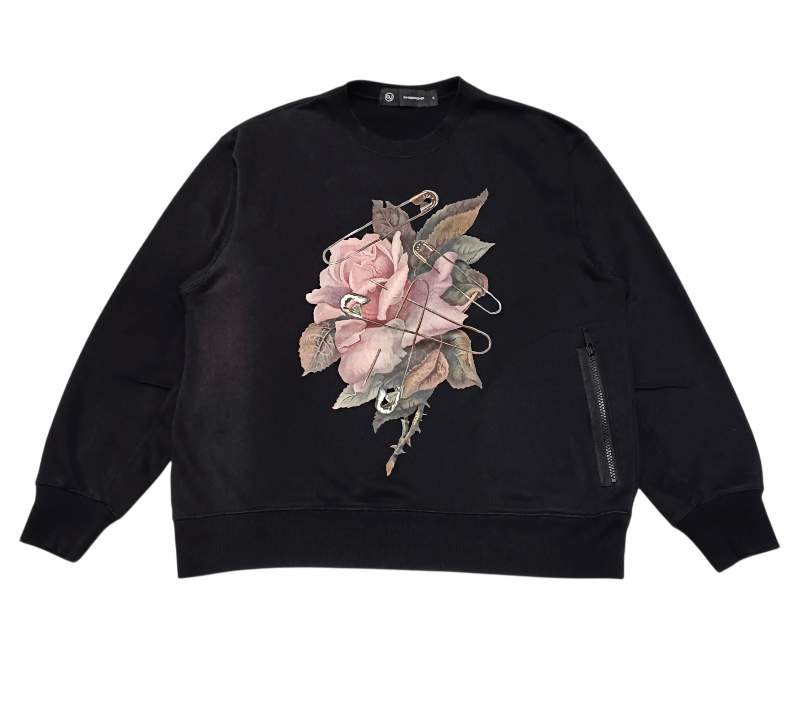 GU × Undercover Gu X Undercover Flowers Graphics Punk Sweatshirt Size US M / EU 48-50 / 2 - 1 Thumbnail