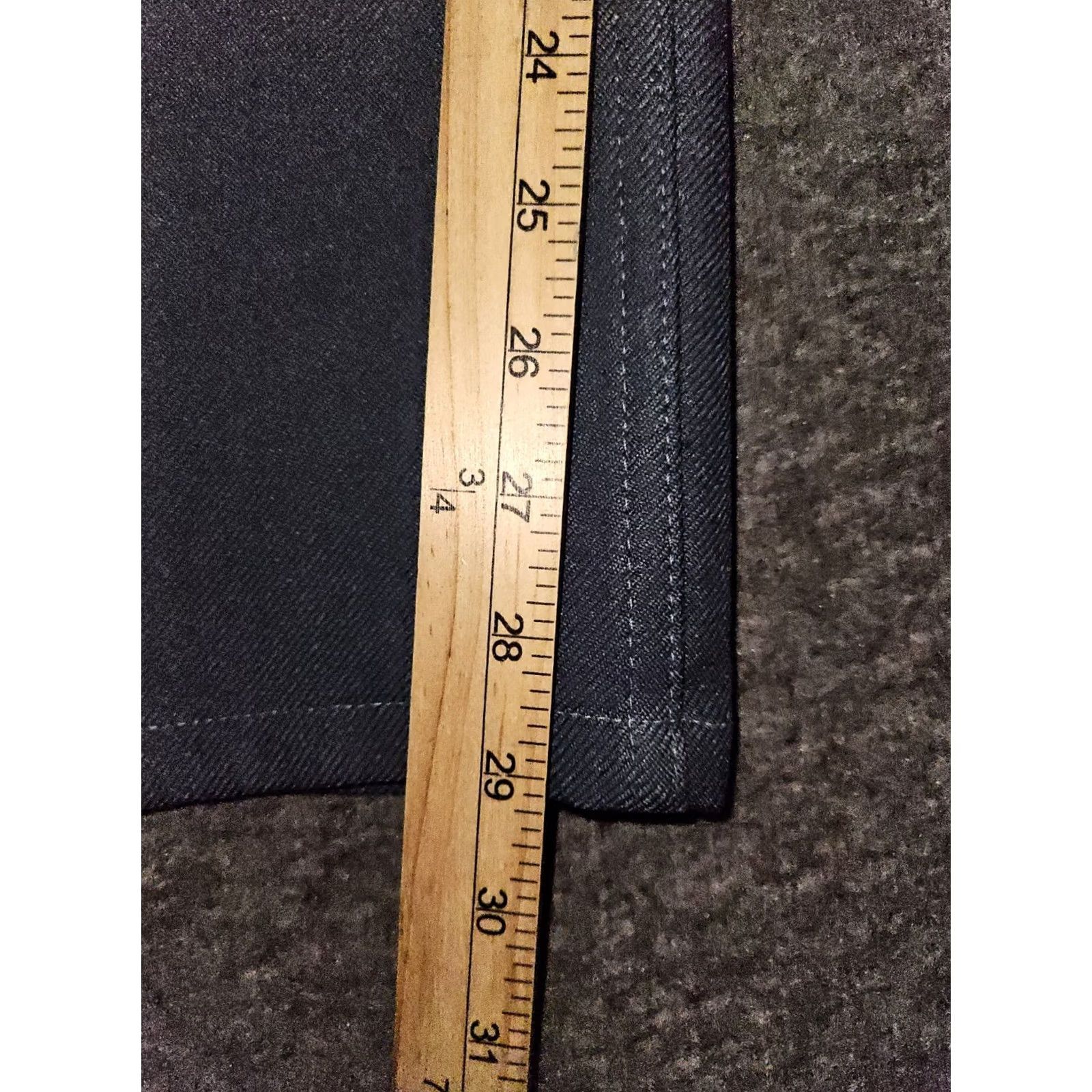 Levi's VINTAGE Levi's Pants Men 40x30 Black High Rise Retro 80's Dress Pants Straight Inseam 29 Mens Size US 40 / EU 56 - 5 Thumbnail