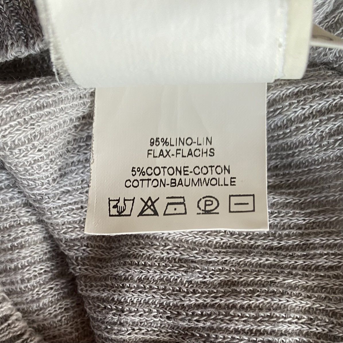 Raf Simons Raf Simons SS10 Linen Knit Contrast Collar Sweater Size US M / EU 48-50 / 2 - 5 Thumbnail