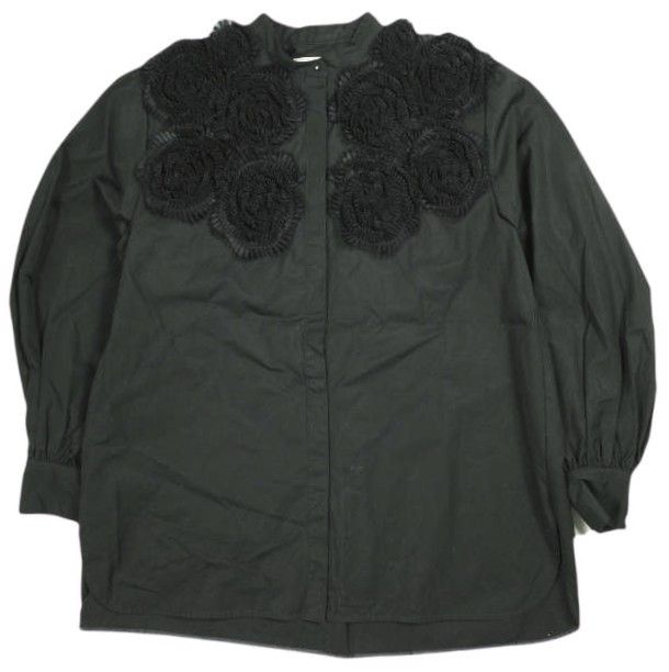 United Arrows United Arrows UNITED ARROWS Flower Tulle Cotton Shirt Textile Tops 1521-199-1440 DUTY FREE for USA Size ONE SIZE - 1 Thumbnail