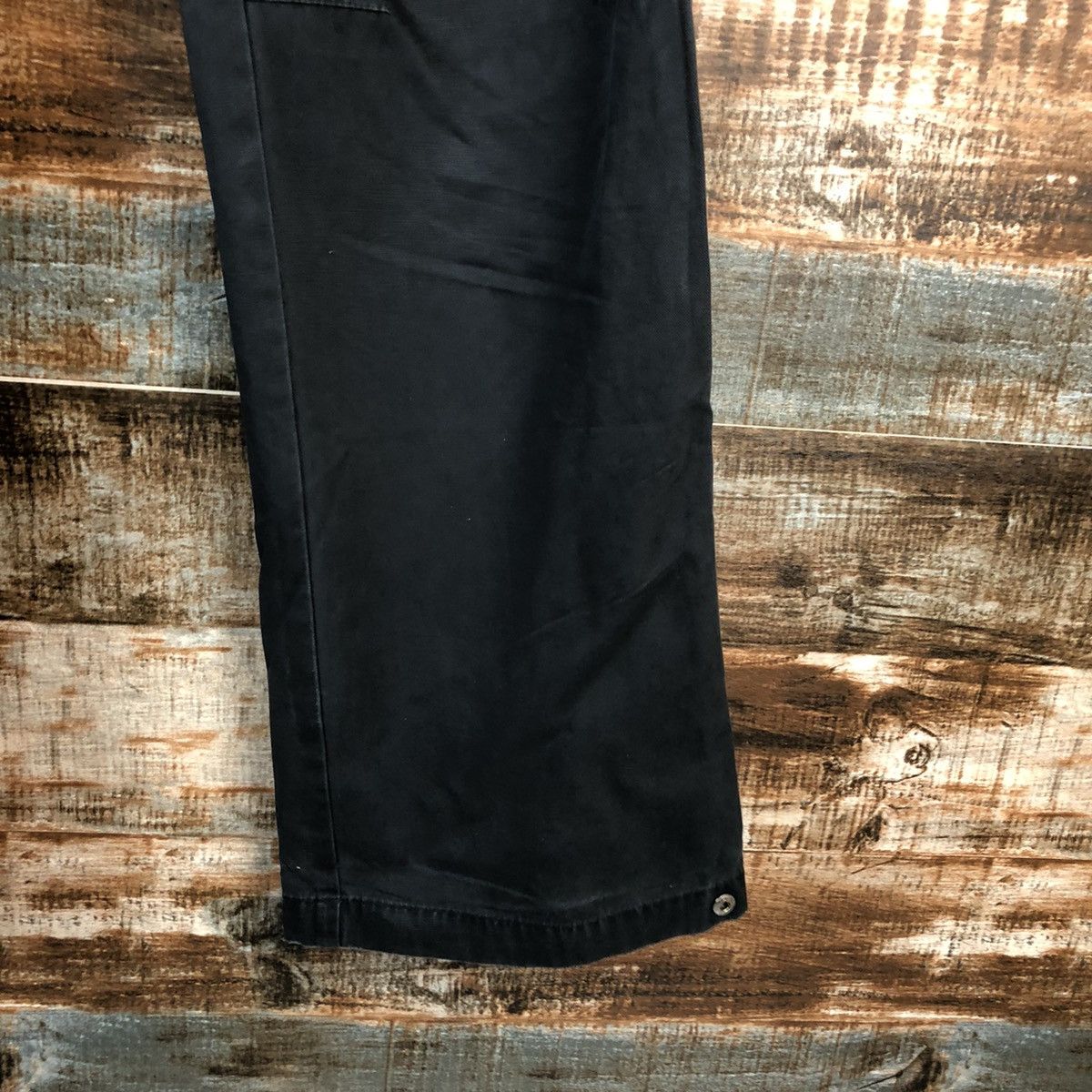 Japanese Brand Hum Black utility tactical Casual cargo Pants #A2389 Size US 31 - 9 Thumbnail