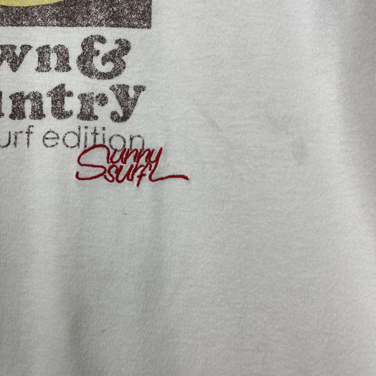 Vintage Vintage T&C SURF Crew Neck T Shirt #1753/07 Size US XL / EU 56 / 4 - 5 Thumbnail