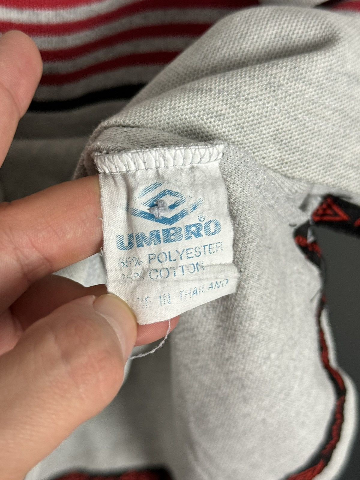 Umbro Vintage Manchester United Training Football Jersey T-Shirt Size US L / EU 52-54 / 3 - 8 Thumbnail