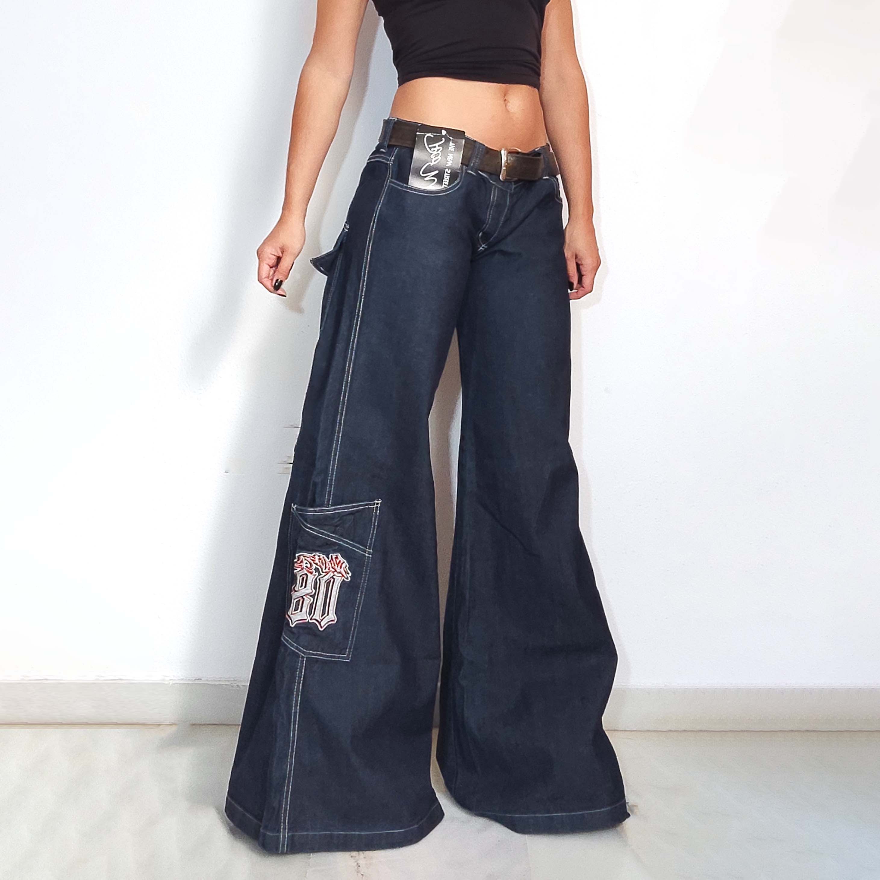 Y2k Deadstock Vintage Ultra Wide Leg Jeans