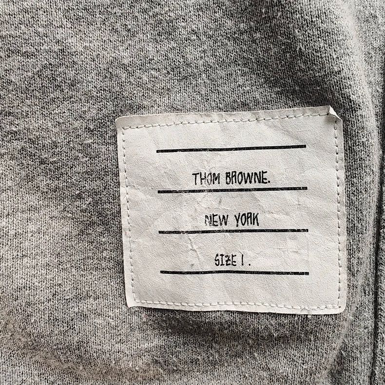 Thom Browne Thom Browne Round collar hoodie Size US S / EU 44-46 / 1 - 5 Thumbnail