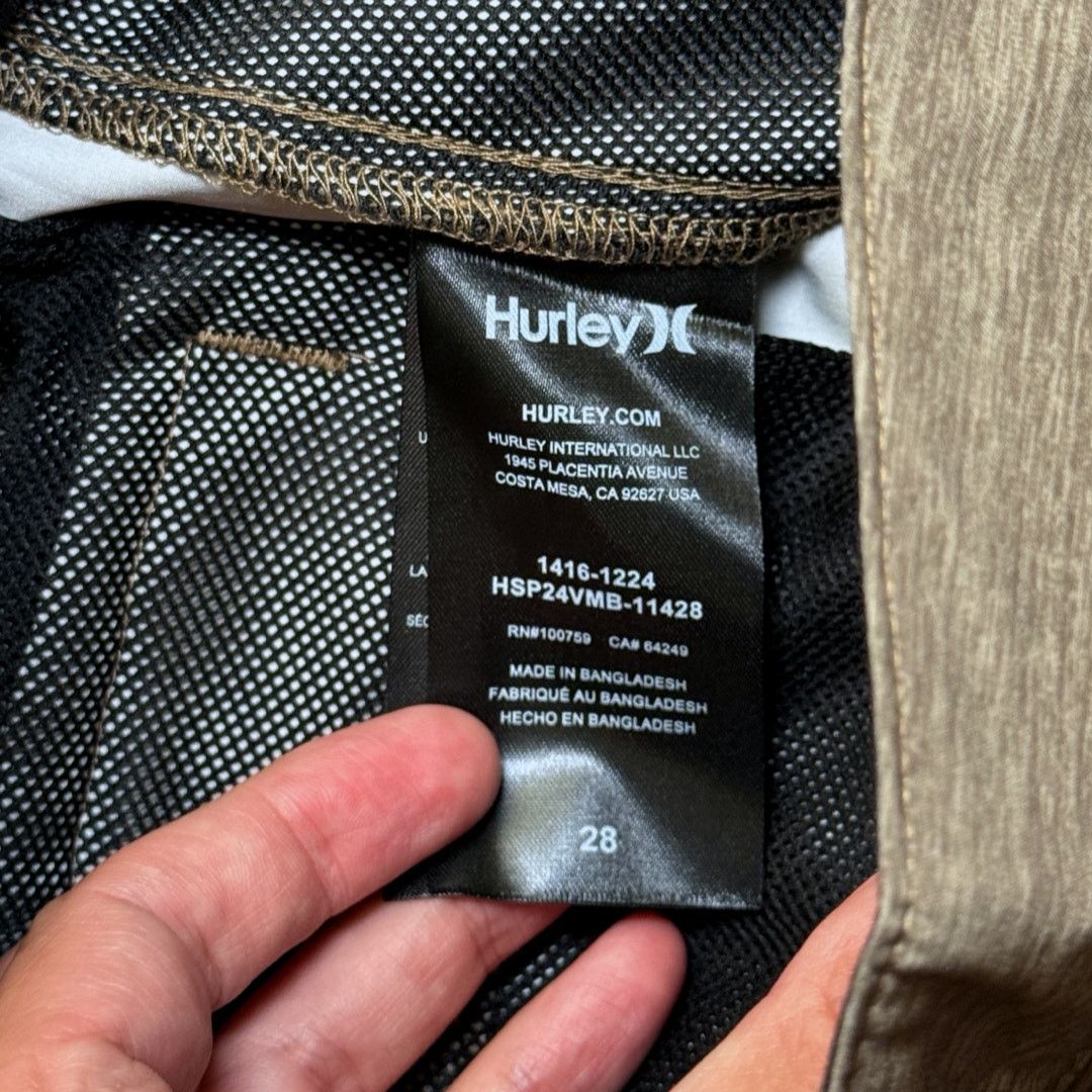Hurley Hurley Essential Heather Hybrid Walk Short Size 28 Brown NWT Size US 28 / EU 44 - 5 Thumbnail