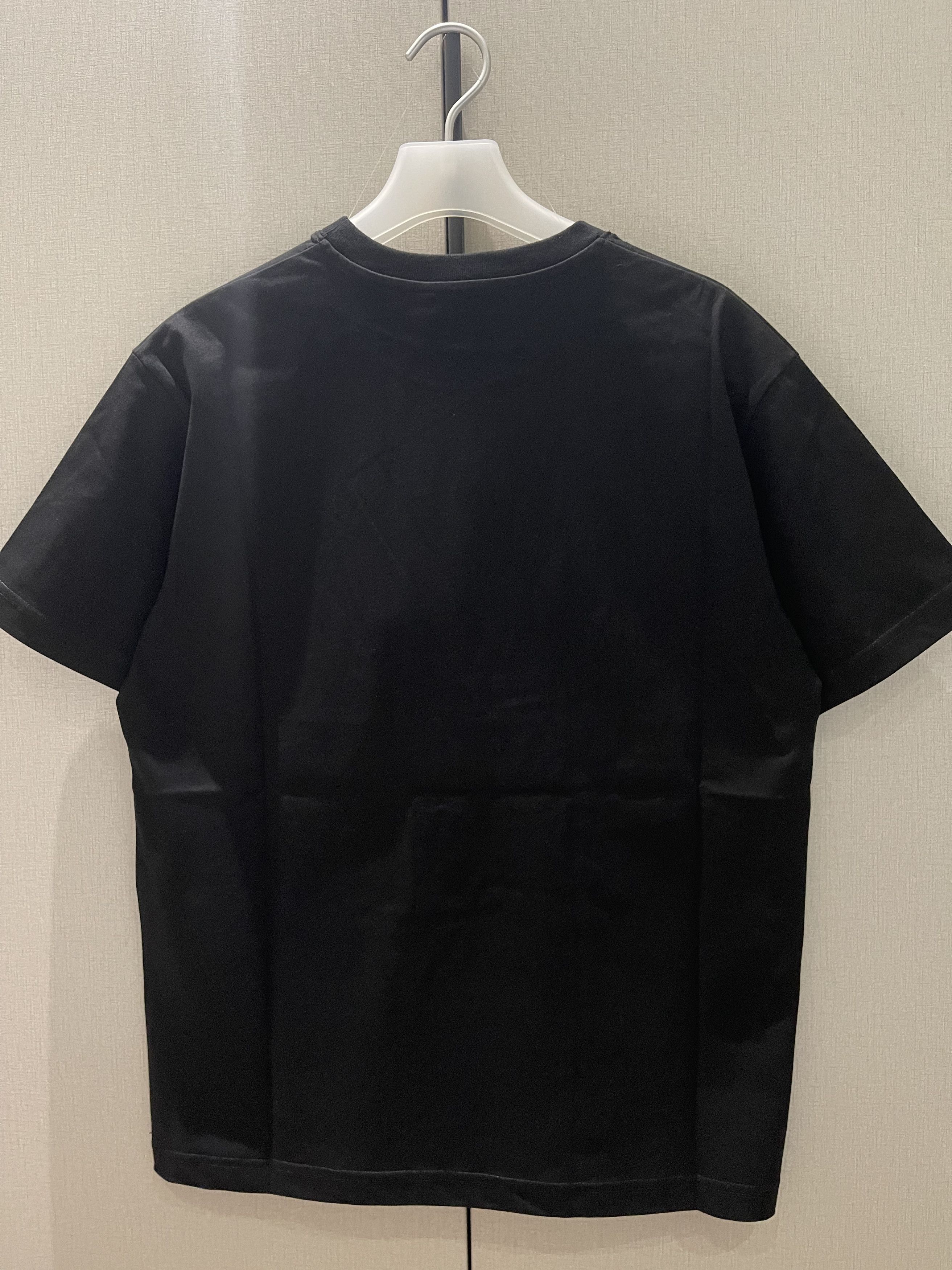 Gucci Gucci Cotton Jersey T Shirt with Gucci Print Size US M / EU 48-50 / 2 - 2 Thumbnail