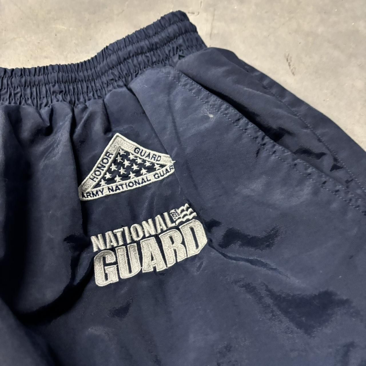 Japanese Brand × Vintage Crazy Vintage Y2K/2000s Baggy Navy Blue Streetwear Track Pants! Size US 30 / EU 46 - 5 Thumbnail