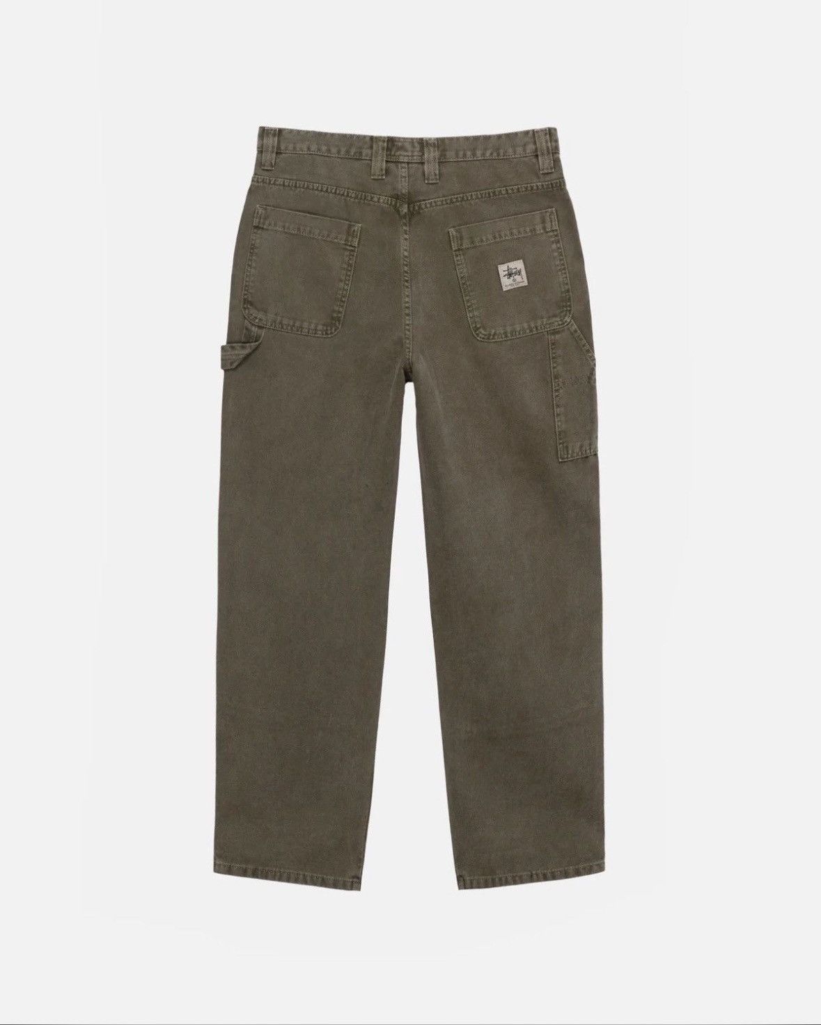 Stussy Stussy Canvas Work Pant Double Knee Olive Green SS23