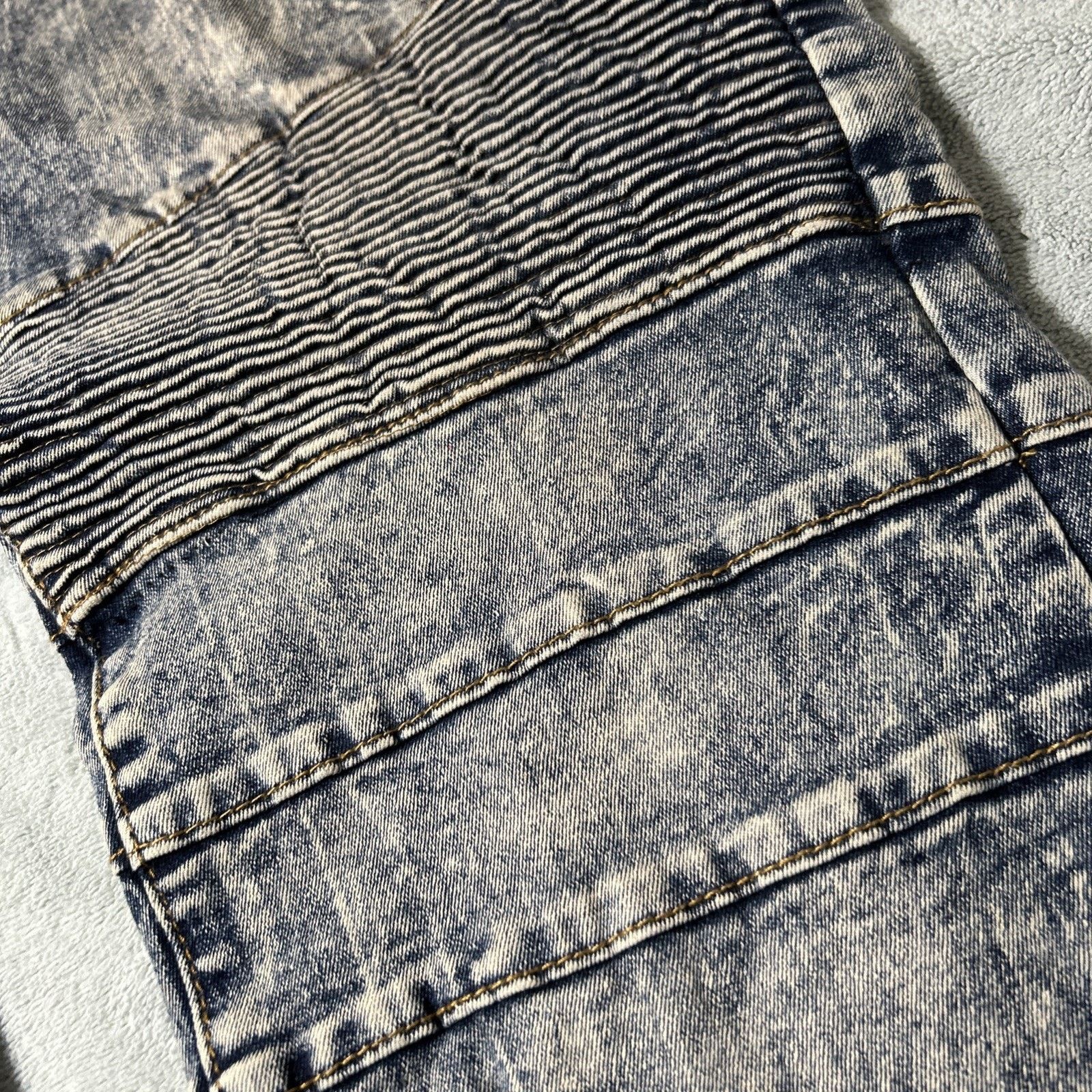 Xray Footwear Grunge Rips Acid Wash Straight Leg Jeans 34x30 Hamilton Size 34" / US 12 / IT 48 - 7 Thumbnail
