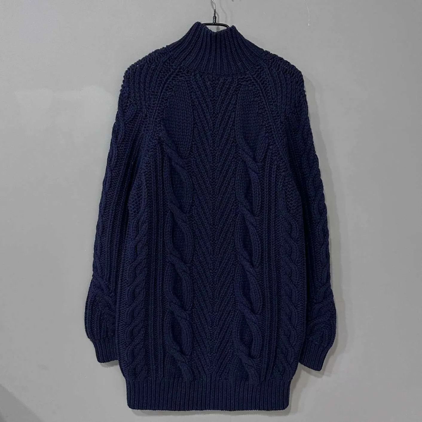 Chanel Chanel Burger Series Women's Navy Knit Sweater 38 Size S / US 4 / IT 40 - 2 Thumbnail