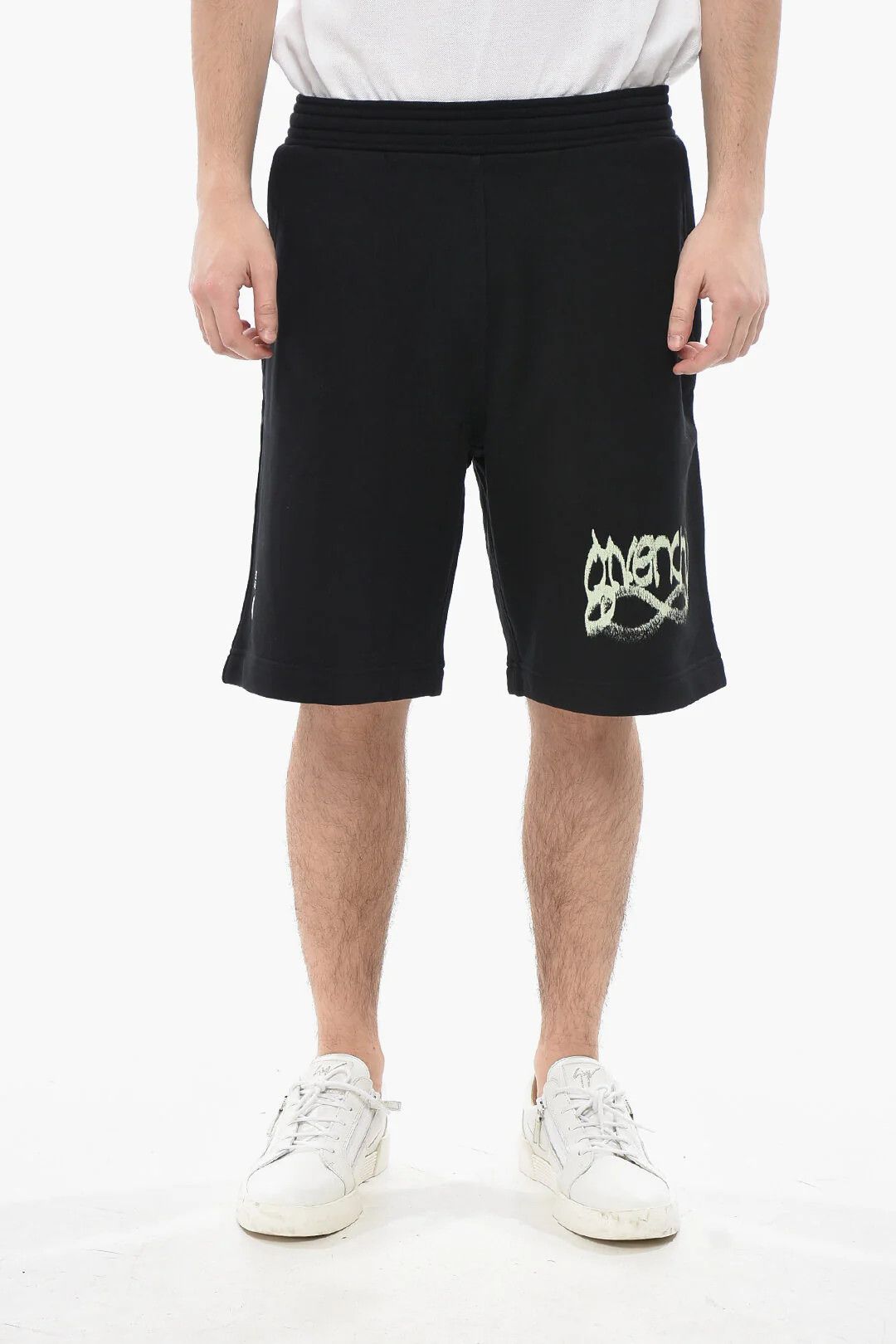Givenchy og1mm0326 Brushed Cotton Short in Black Size US 40 / EU 56 - 1 Thumbnail