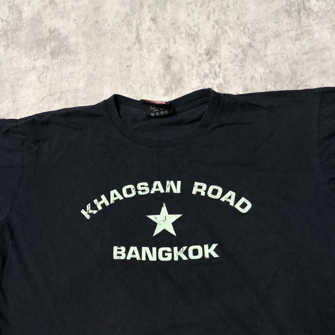 Other Khosian Road Bangkok black cotton T-shirt Size US XL / EU 56 / 4 - 2 Thumbnail