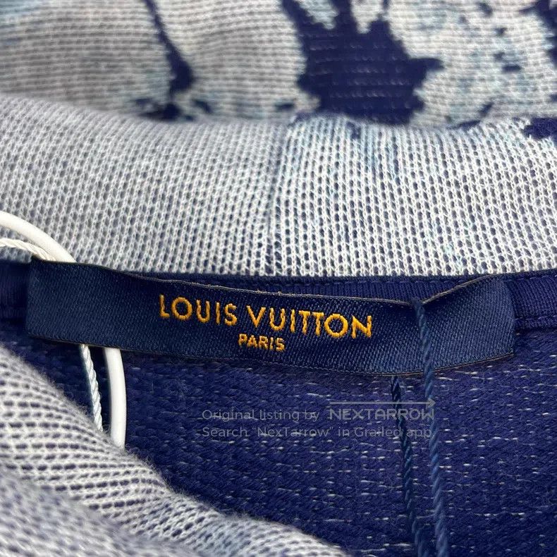 Louis Vuitton Louis Vuitton FW22 graphic printed hooded casual short sle Size US L / EU 52-54 / 3 - 4 Thumbnail
