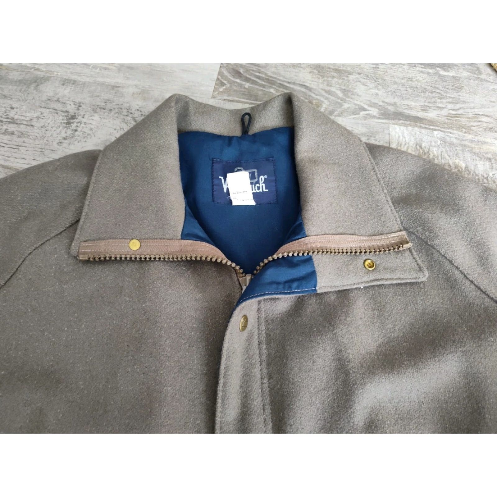 Vintage Vintage Woolrich Jacket Mens XL Beige Parka 60s 70s Outdoor Chore Workwear USA Made Wool Parka Size US XL / EU 56 / 4 - 5 Thumbnail