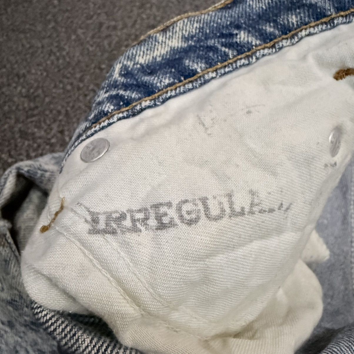 Levi's Vintage Clothing Vintage Thrash 90s Levis 505 IRREGULAR Acid Wash Rare Denim Size US 34 / EU 50 - 18 Thumbnail