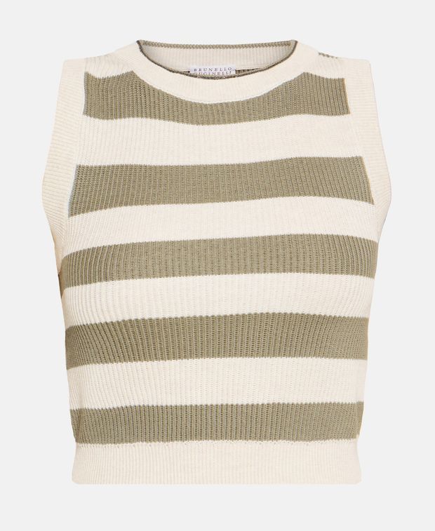 Brunello Cucinelli Tank top Size L / US 10 / IT 46 - 1 Thumbnail