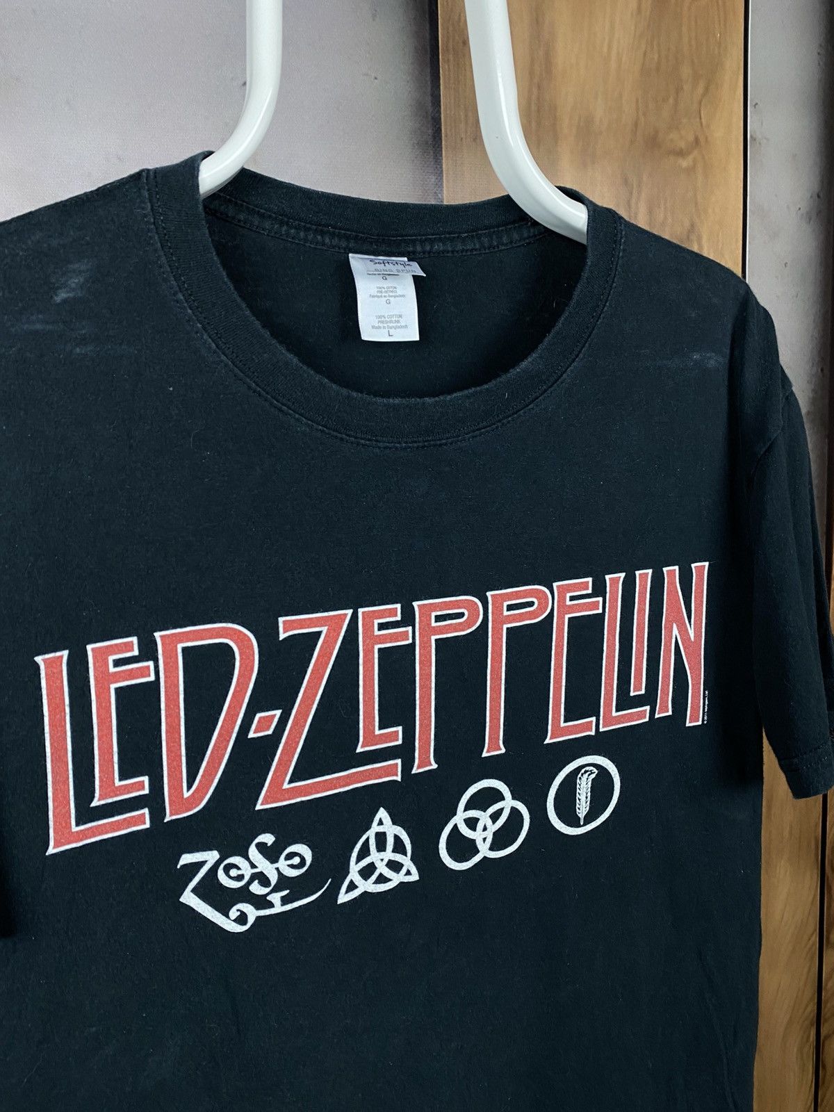 Led Zeppelin 🎸Vintage 2011 T-Shirt Led Zeppelin Rock Band Tee🎸 Size US L / EU 52-54 / 3 - 2 Thumbnail