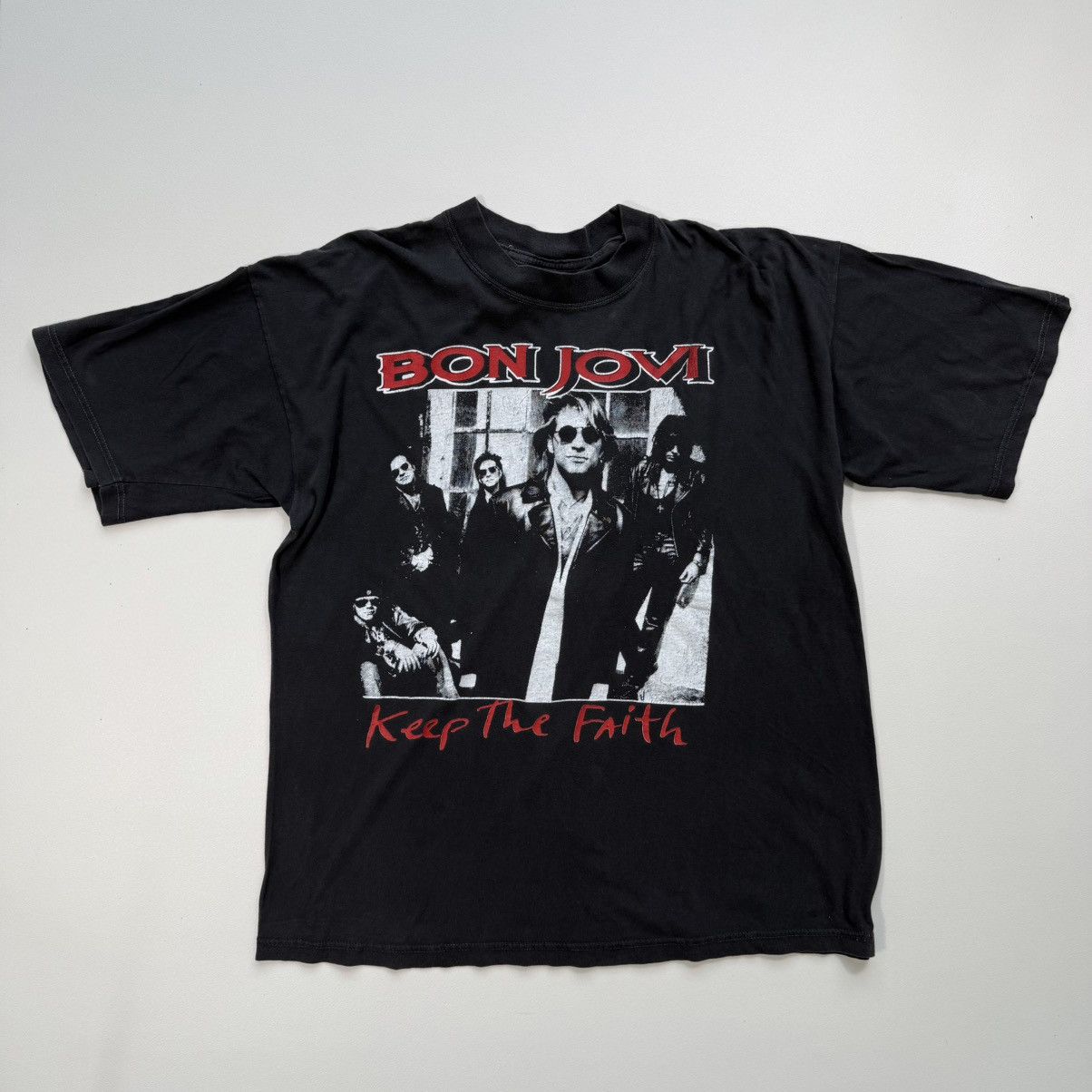 Other T-shirt Bon Jovi Keep the faith Size US L / EU 52-54 / 3 - 1 Thumbnail