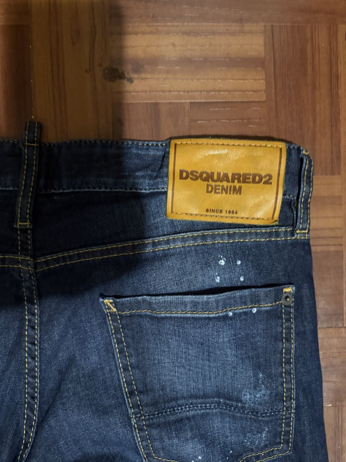 Designer × Dsquared2 DSquared2 Distressed Splattered jeans Size US 32 / EU 48 - 5 Thumbnail