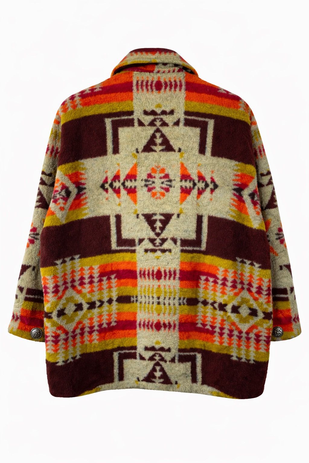Vintage Vintage Studio MAP Native Pattern Wool Jacket Southwestern Size M / US 6-8 / IT 42-44 - 2 Thumbnail