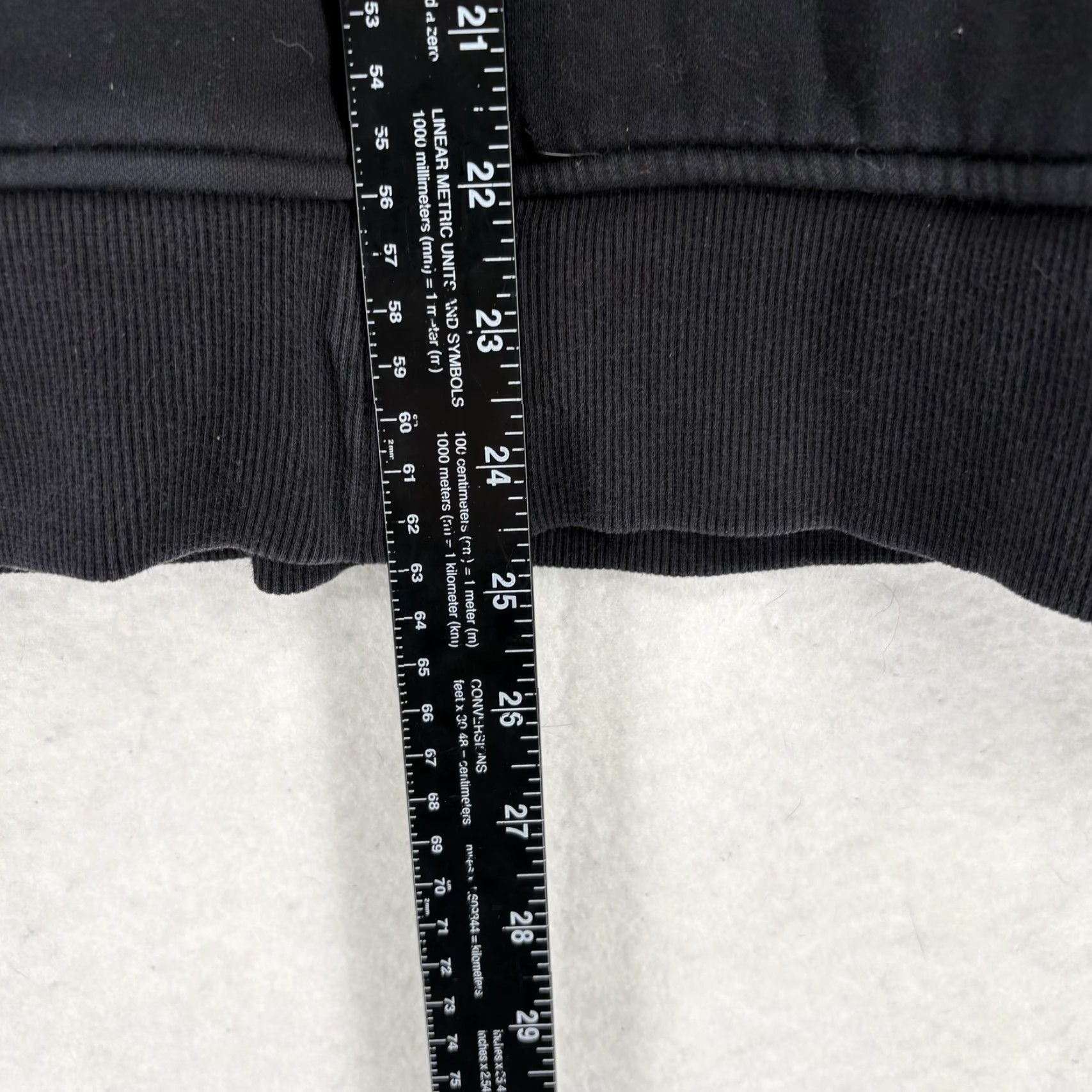 Athleta Athleta Hoodie Womens 1X Black Full Zip Hooded Fleece Stretch Gym Travel Size XL / US 12-14 / IT 48-50 - 7 Thumbnail
