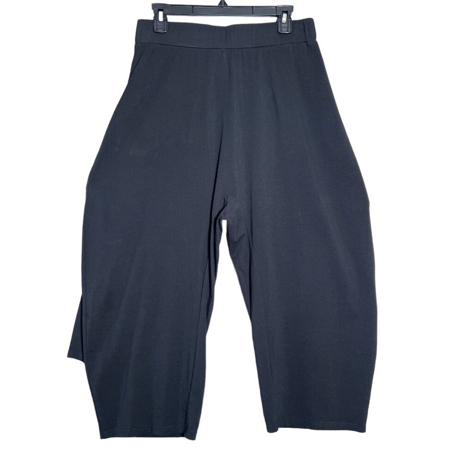 Other Gaffer & Fluf Cropped Lantern Harem Pant Black Size M Size 32" / US 10 / IT 46 - 2 Thumbnail