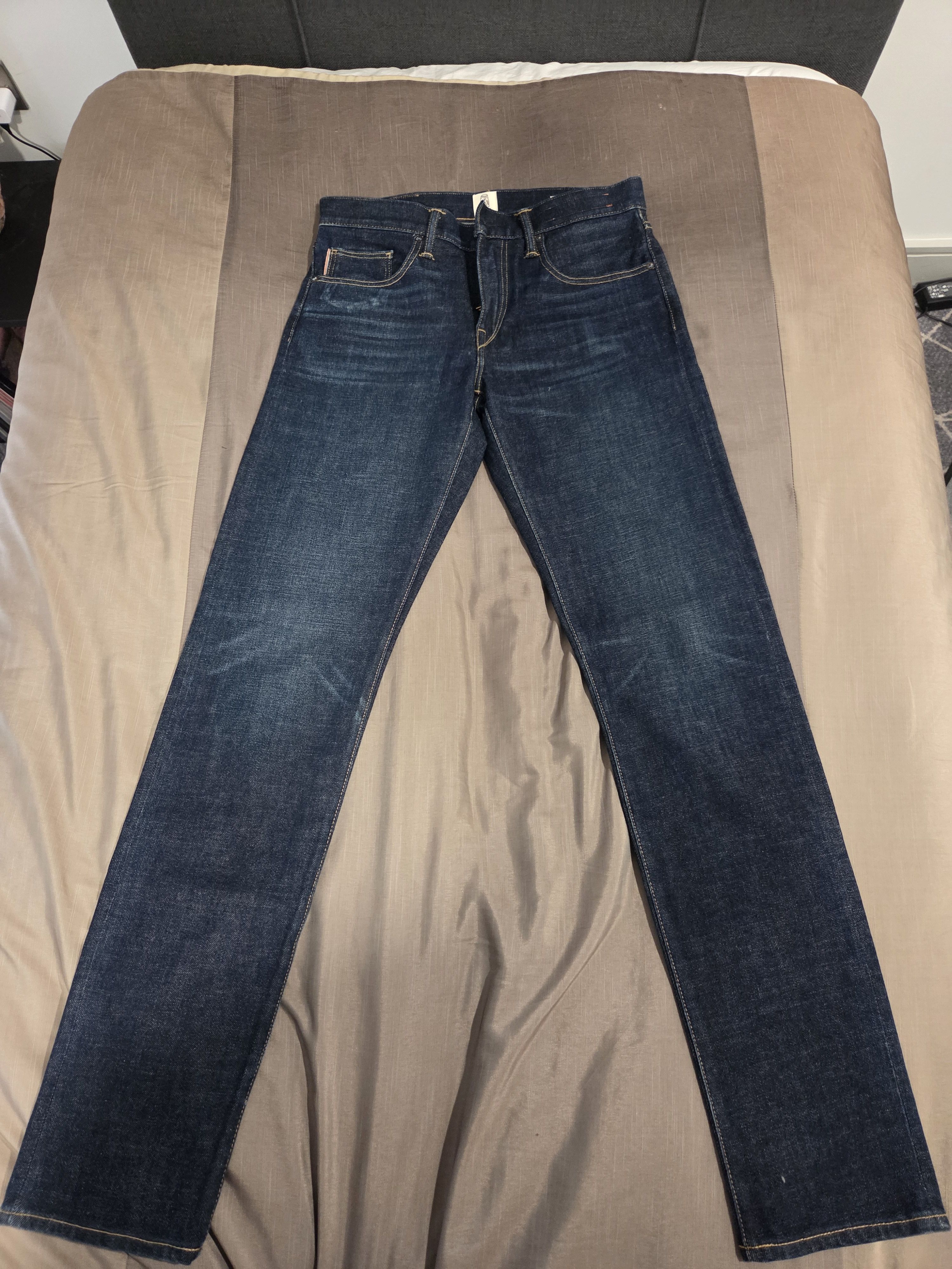 Hiroshi Kato Slim fit classic blue jeans Size US 30 / EU 46 - 1 Preview
