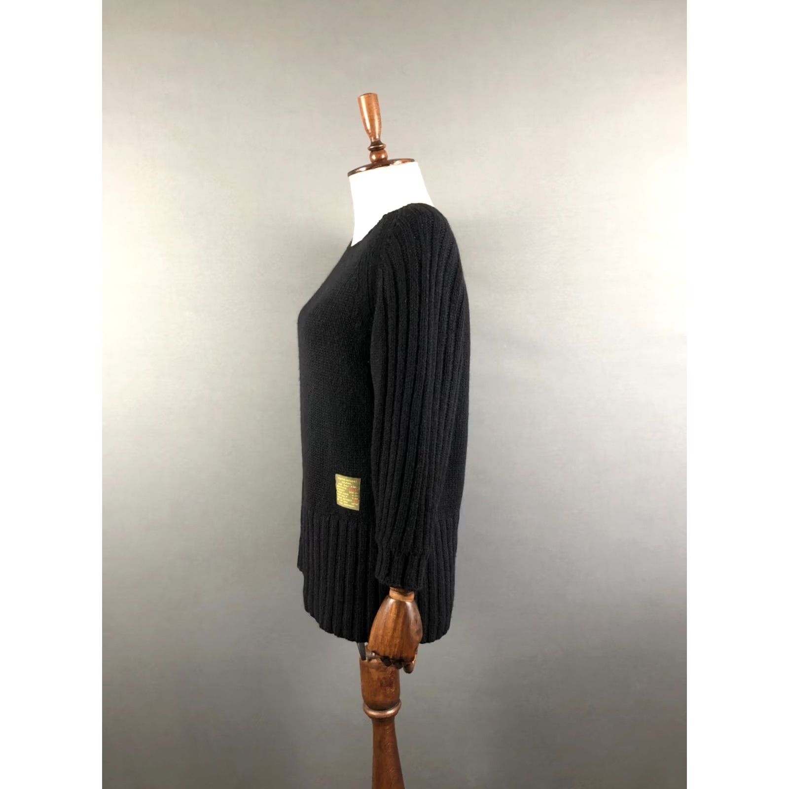 Diesel Diesel Pullover Size M Black Wool Women's Size M / US 6-8 / IT 42-44 - 2 Thumbnail