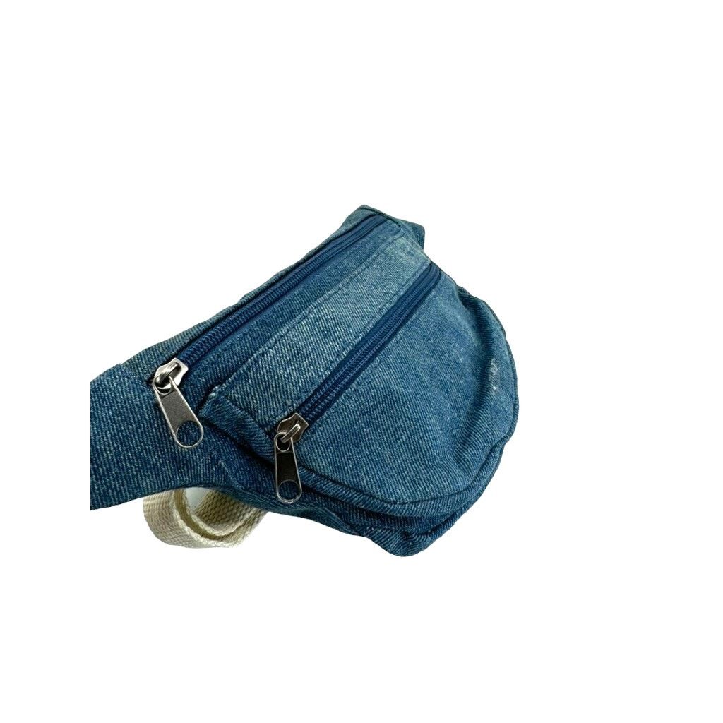 Vintage Vintage Denim Style Outdoor Waist Belt Bag Size ONE SIZE - 4 Thumbnail