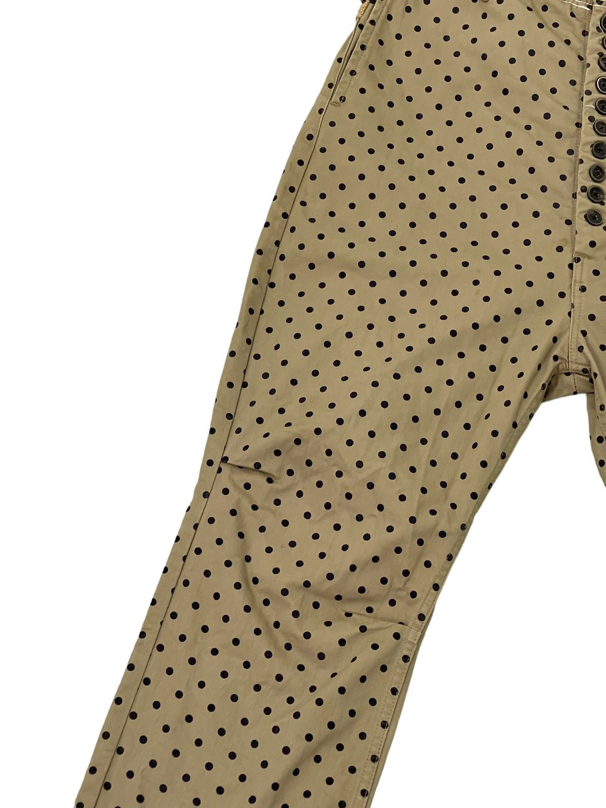 Kapital Drop Croth Kapital High Rise Pant Pol Ka Dot Regular 6🟦8 Size US 28 / EU 44 - 10 Thumbnail