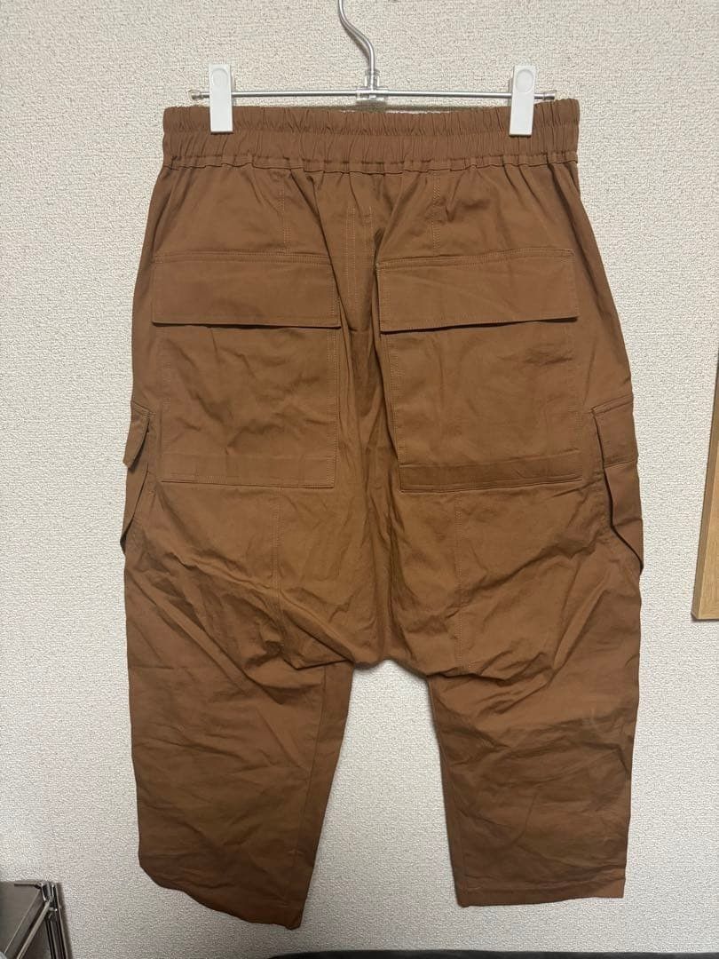 Rick Owens Rick Owens CARGO CROPPED DRAWSTRING PANTS 50 Size US 34 / EU 50 - 3 Thumbnail