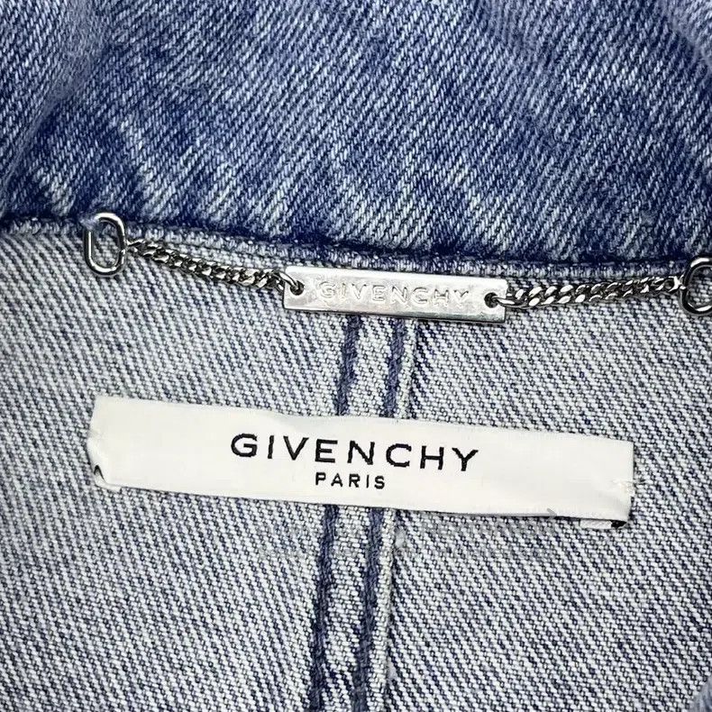 Givenchy Givenchy Vintage Blue Cloak Starry Denim Jacket Size US M / EU 48-50 / 2 - 4 Thumbnail