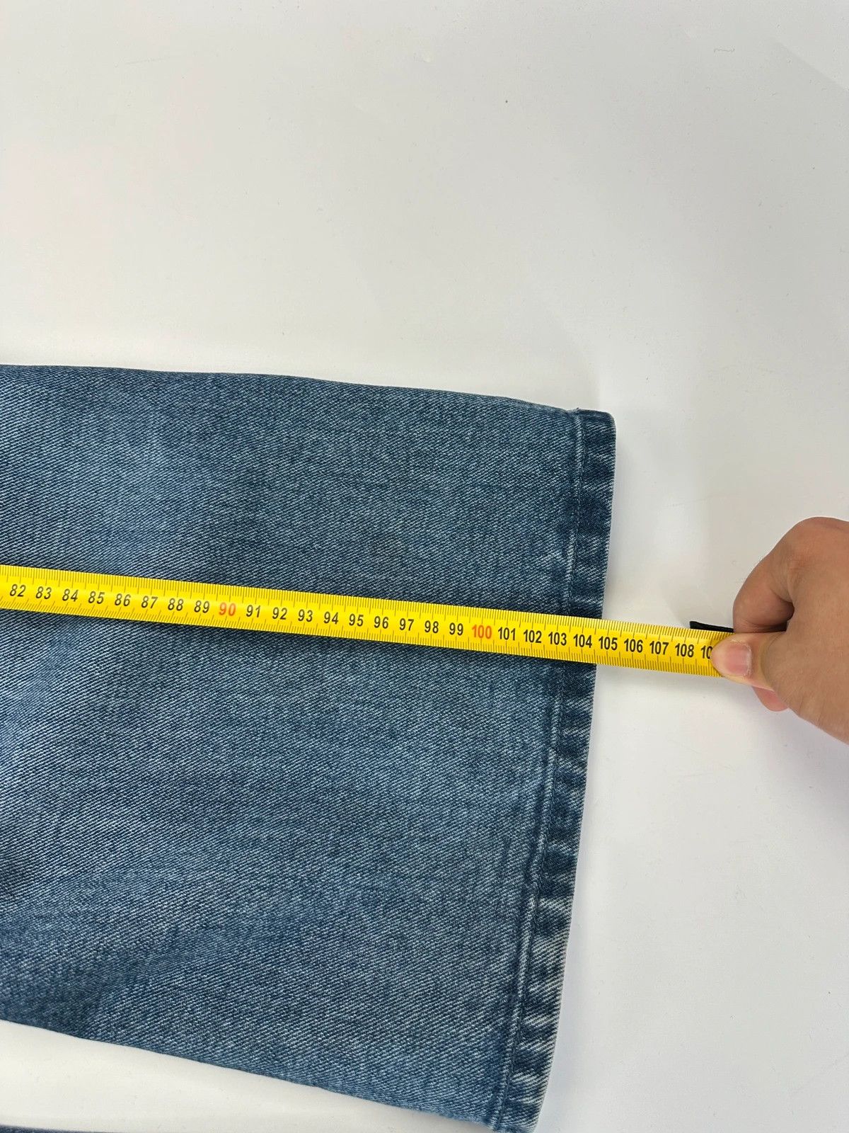 Marithe + Francois Girbaud Marithé + François Girbaud 90’s Twisted Flared Denim Pants Size US 28 / EU 44 - 11 Thumbnail