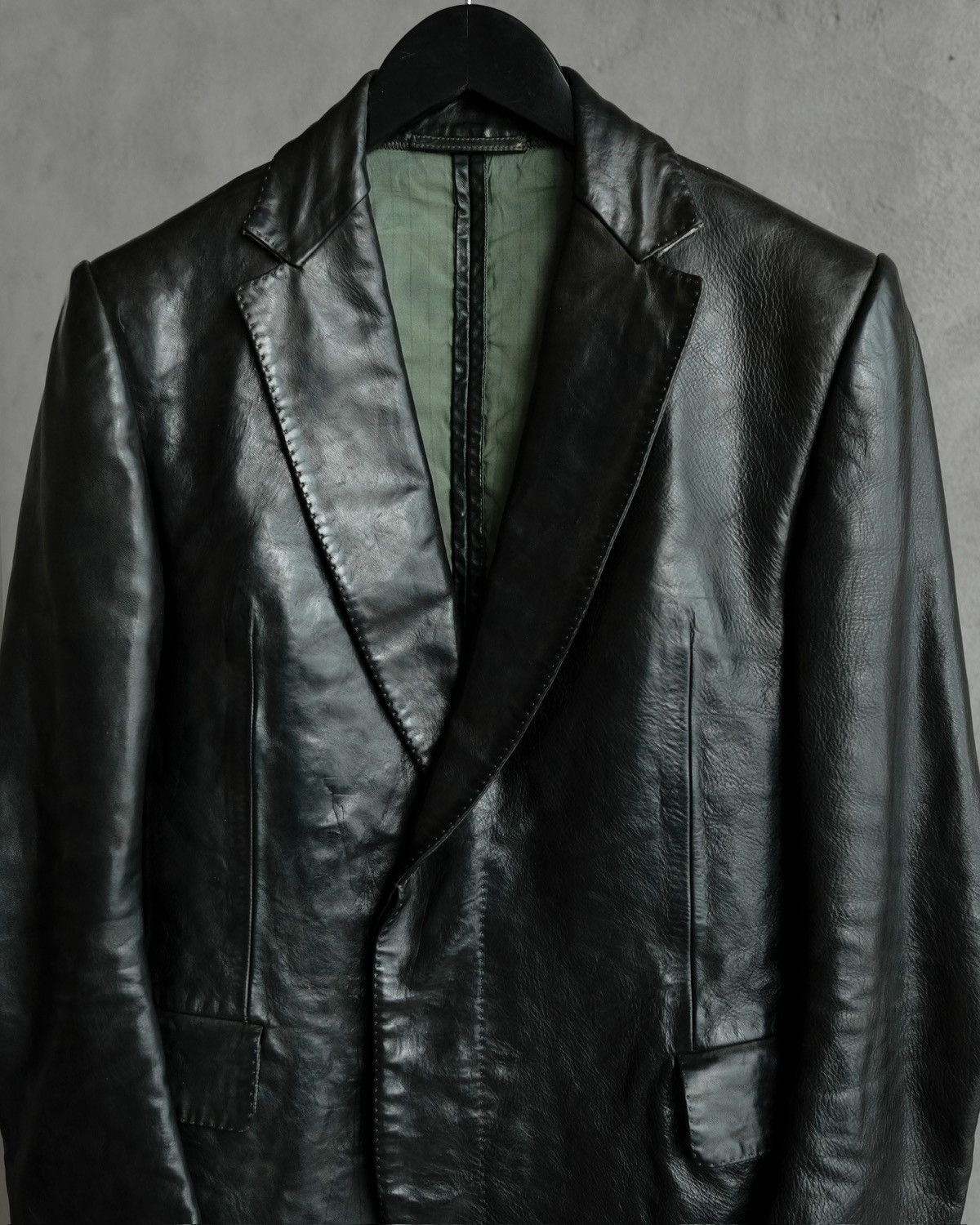 Carol Christian Poell Carol Christian Poell Arthrosic ElbowLeather Long Jacket Size US S / EU 44-46 / 1 - 4 Thumbnail