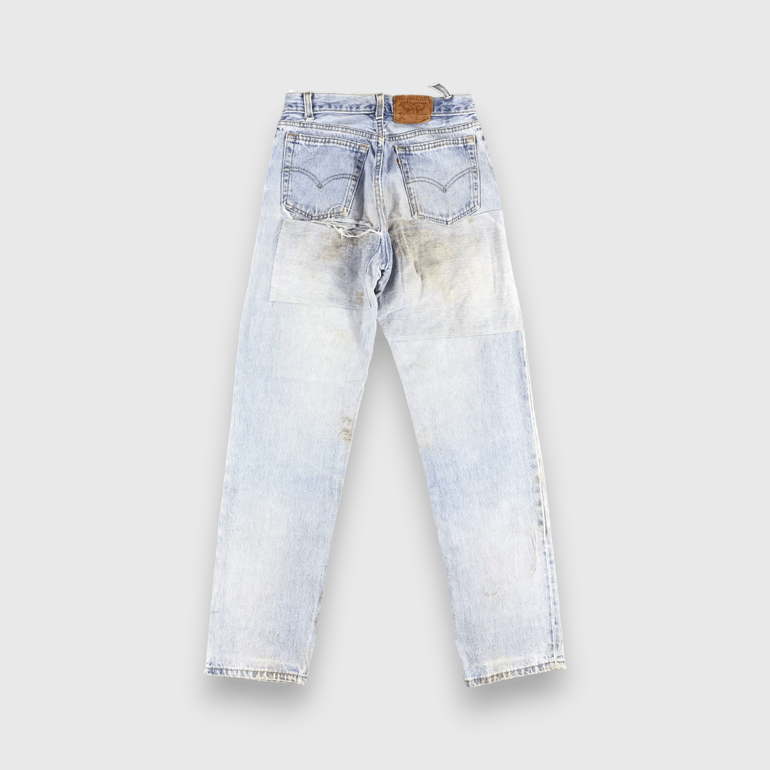 Levi's Vintage 90s Light Wash Levis 501 Jeans-J1478 Size US 28 / EU 44 - 2 Thumbnail