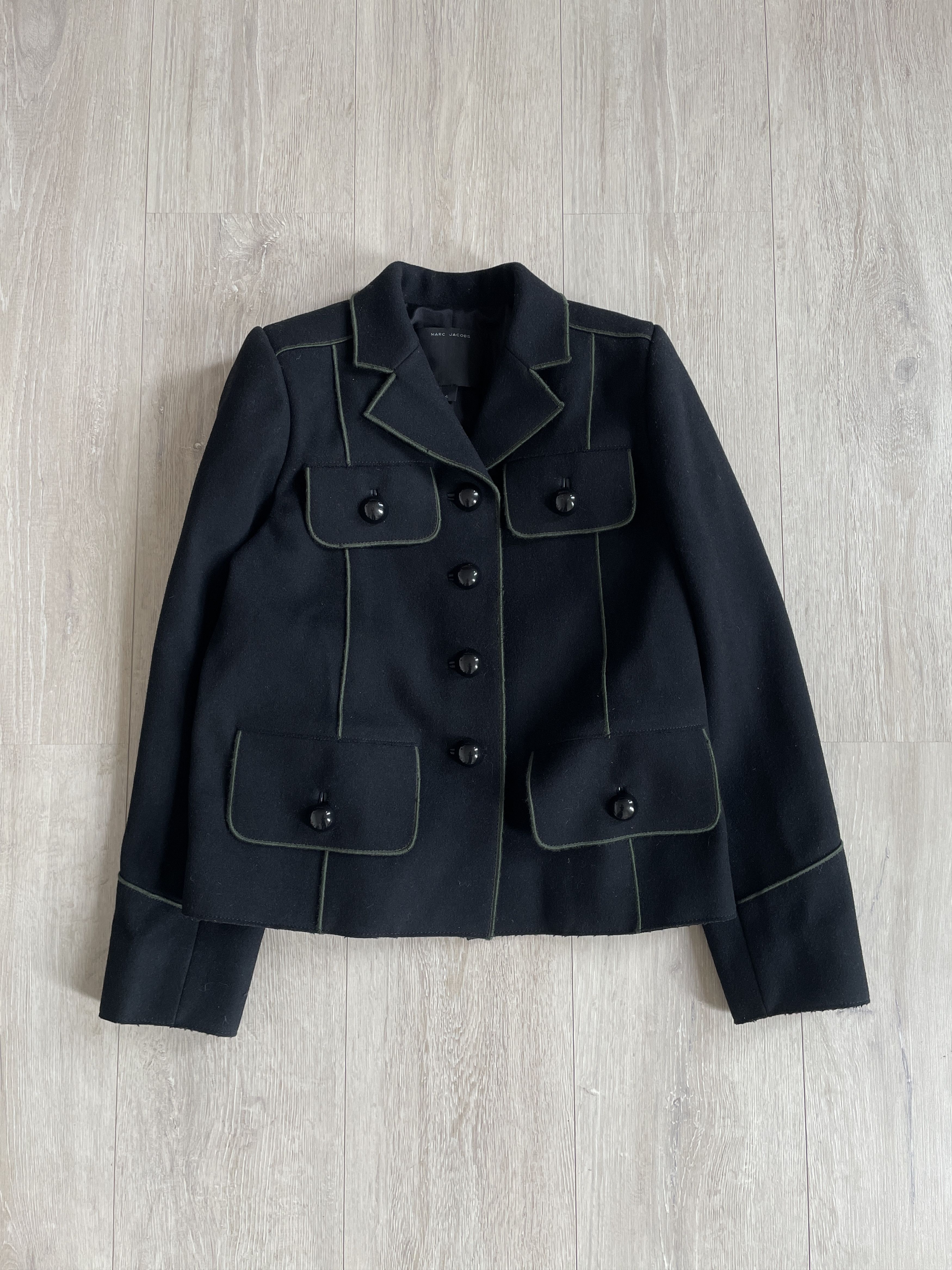 Marc Jacobs Marc Jacobs AW11 runway military blazer Size S / US 4 / IT 40 - 1 Thumbnail