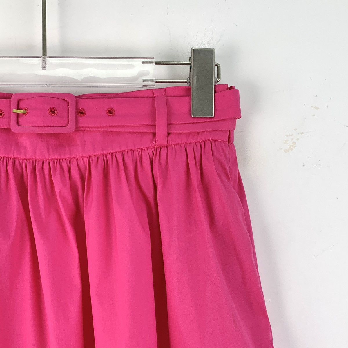 Prada Prada Rose Pink Cotton Casual Skirt K26WX Size 27" / US 4 / IT 40 - 3 Thumbnail