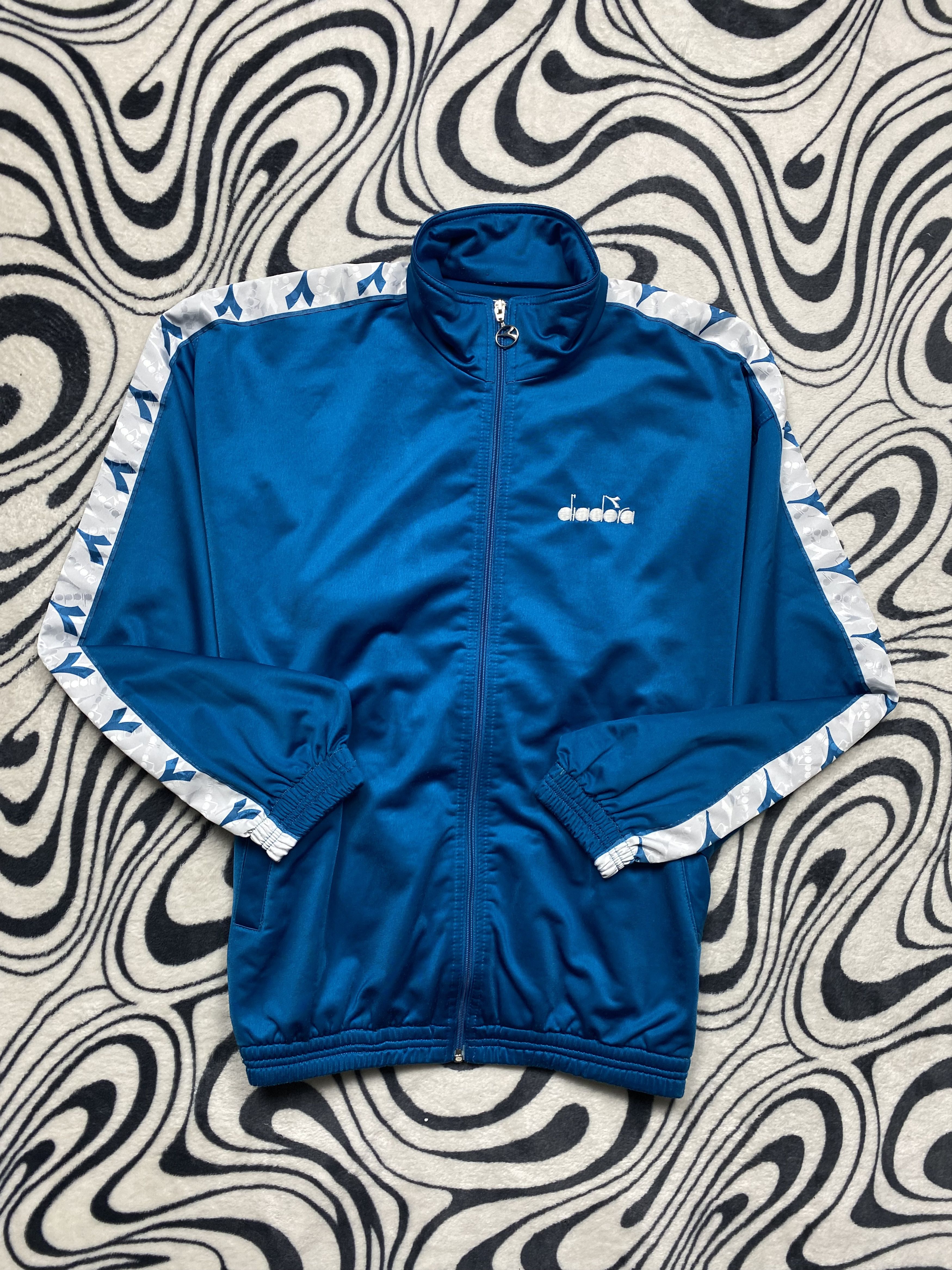 Diadora Diadora 90s Vintage Track Top Jacket Size US L / EU 52-54 / 3 - 1 Thumbnail