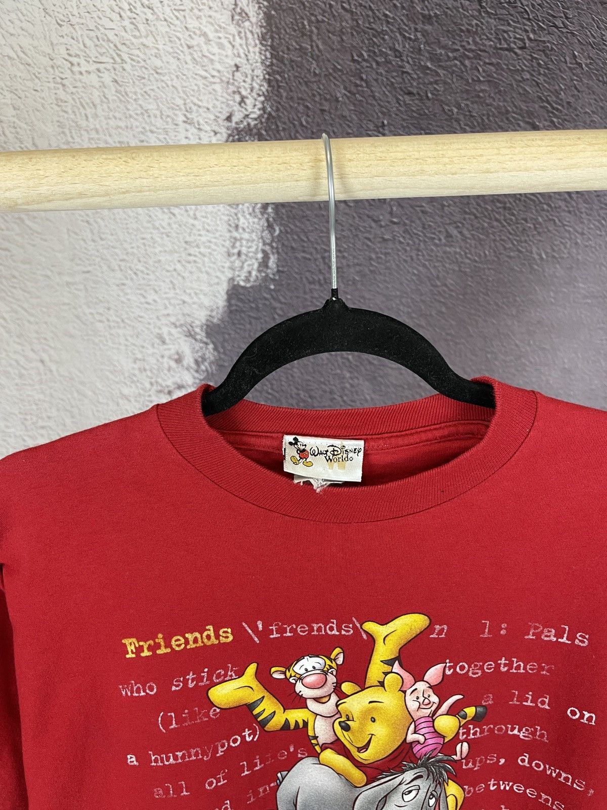 Disney Disney Winnie the Pooh Friends vintage 90s made in USA tee Size US L / EU 52-54 / 3 - 7 Thumbnail