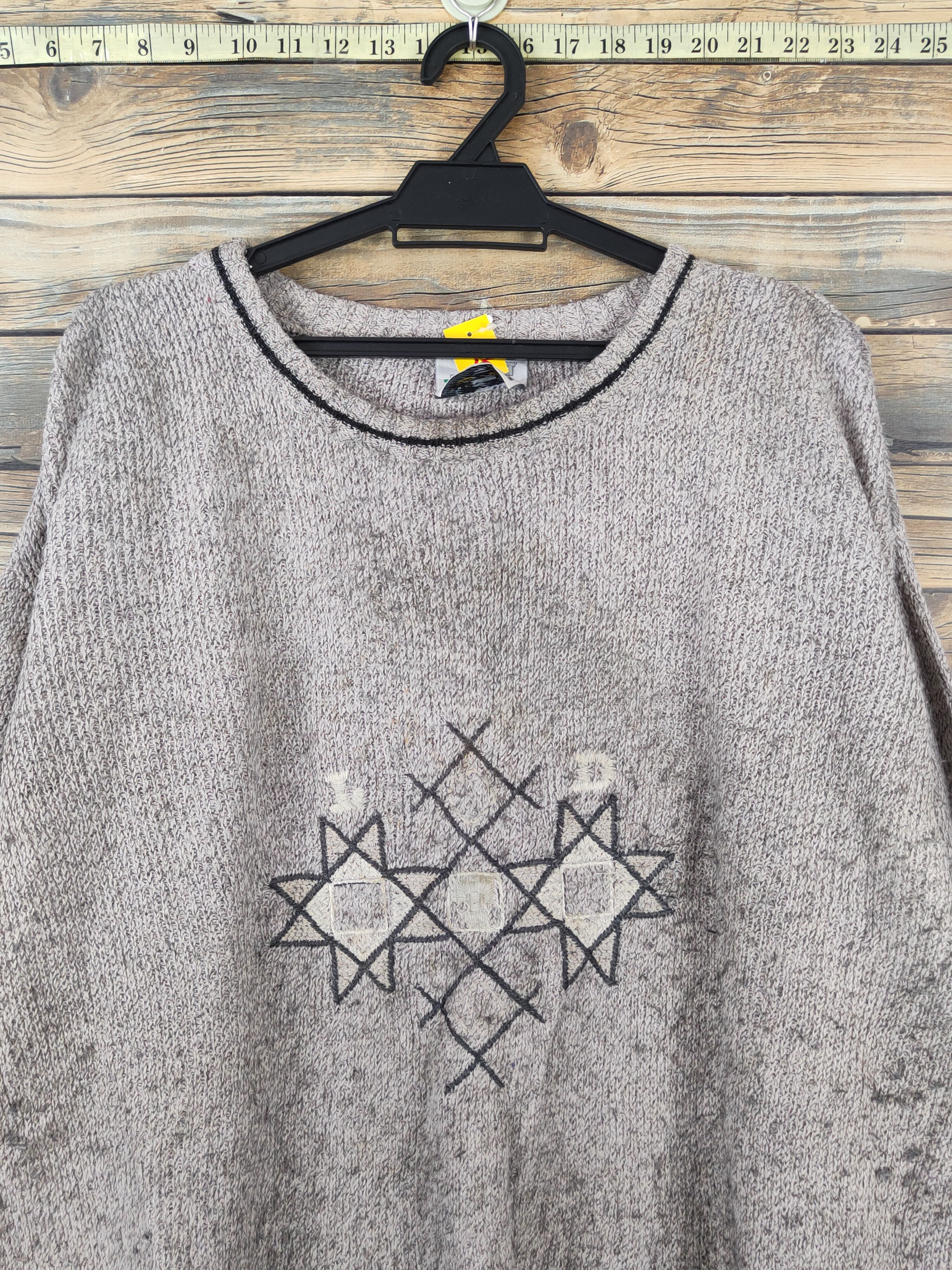 Italia Independent Milanova Italy vintage Gray Knitwear Sweatshirts #W1134 Size US L / EU 52-54 / 3 - 3 Thumbnail