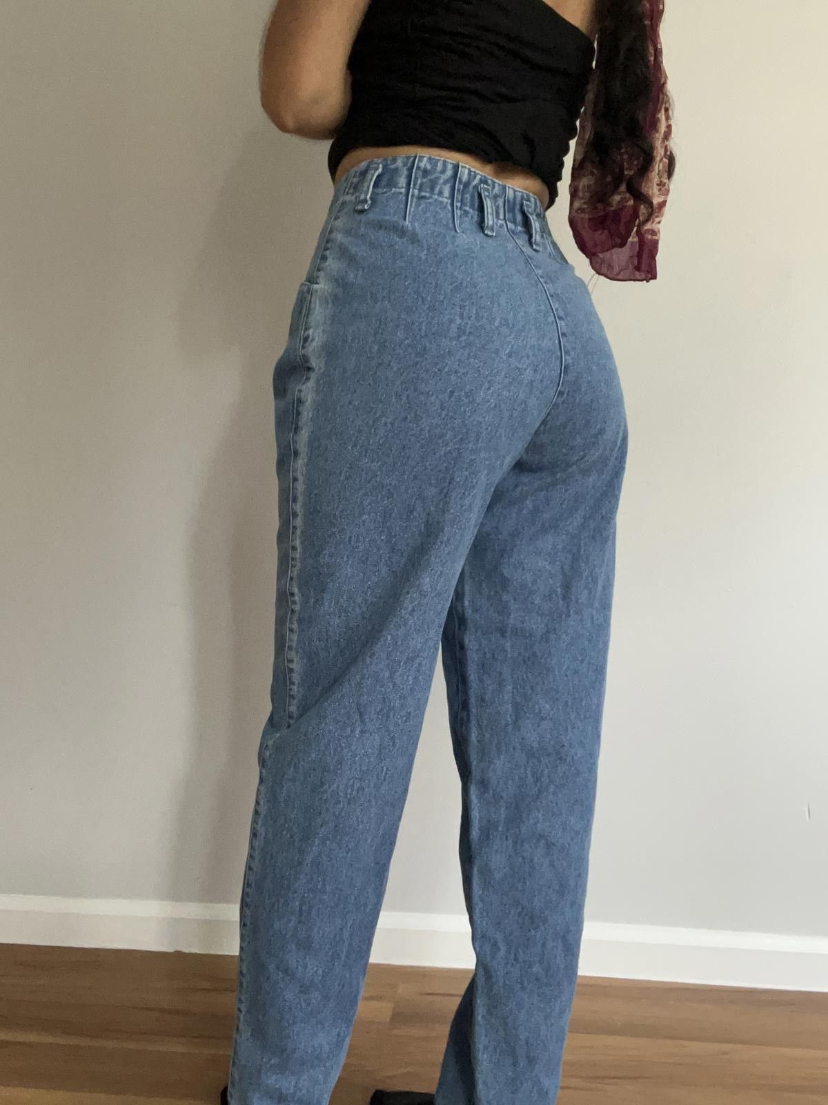 Northern Reflections Women’s 80’s style mom jeans high waisted Size 28" / US 6 / IT 42 - 5 Thumbnail