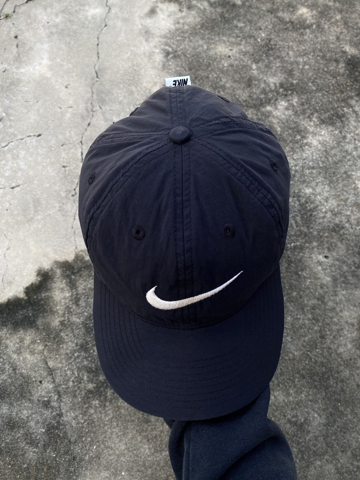 Nike × Vintage Vtg Nike Big Swoosh Nylon Size ONE SIZE - 3 Thumbnail