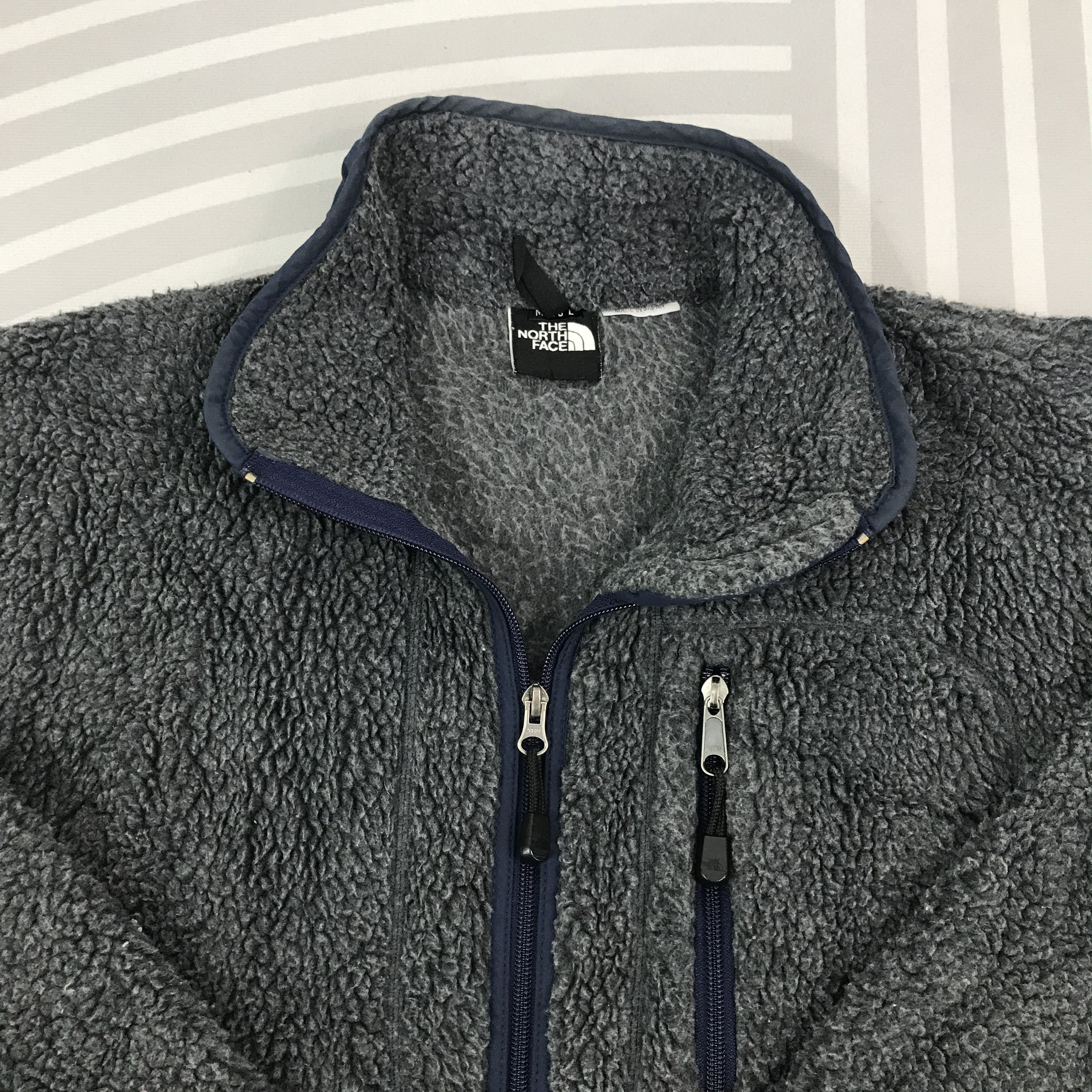 The North Face × Vintage Vintage The north face Sun Faded Sherpa Jacket Size US L / EU 52-54 / 3 - 8 Thumbnail