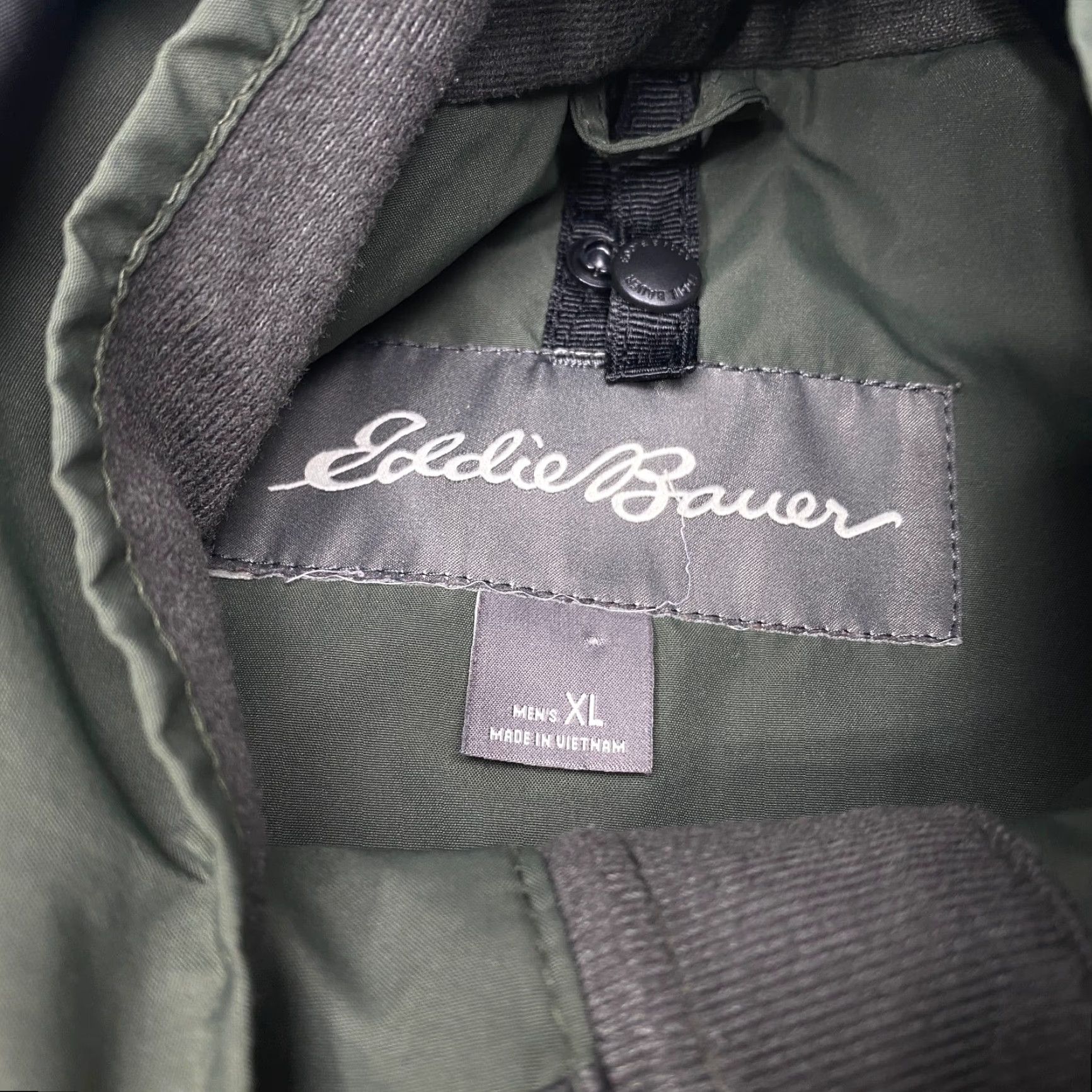 Eddie Bauer Eddie Bauer Jacket Mens XL Green Hooded Rain Coat Windbreaker WeatherEdge 7852 Size US XL / EU 56 / 4 - 7 Thumbnail