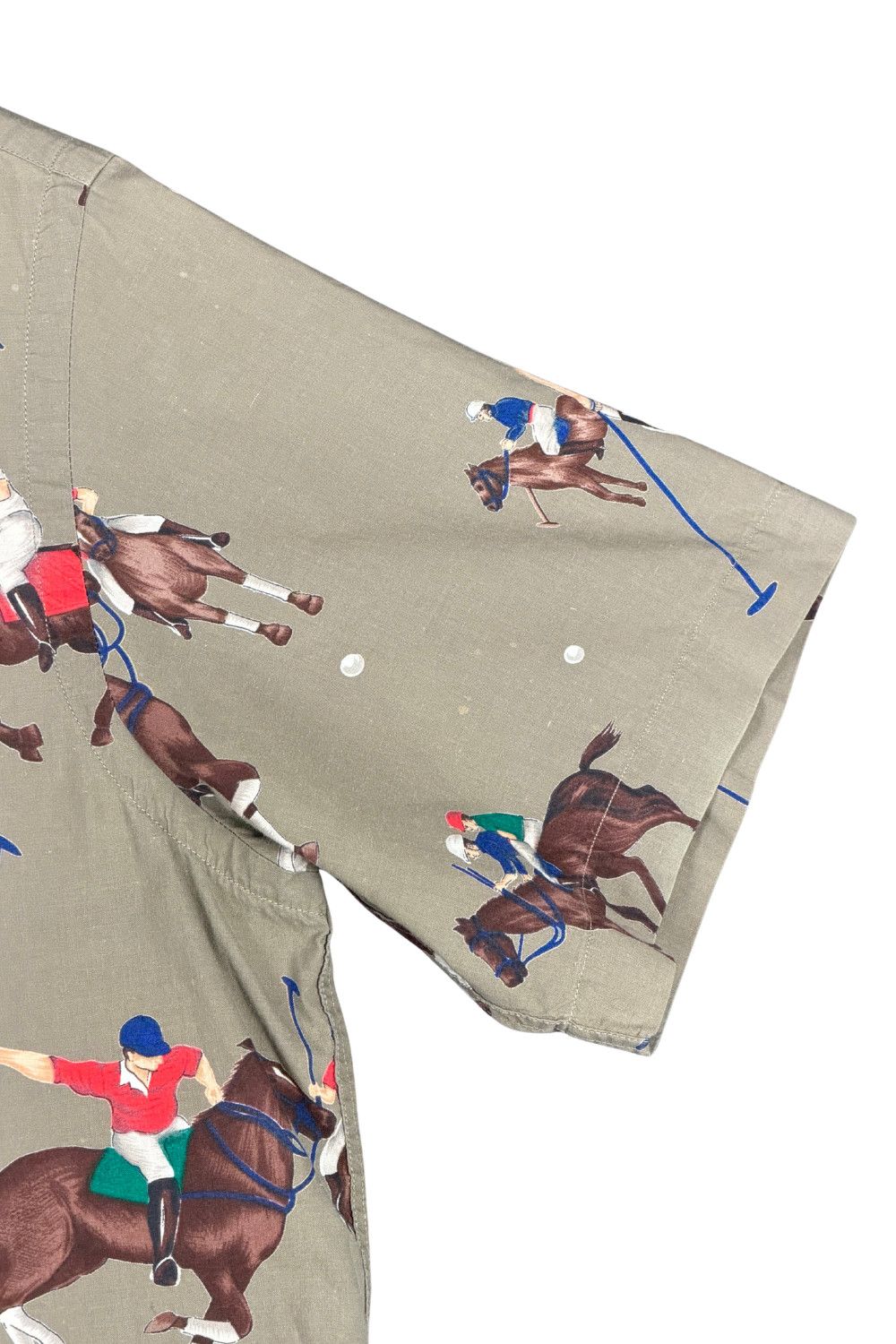 (c.1988–1992) Polo Ralph Lauren Equestrian Print Shirt image 9