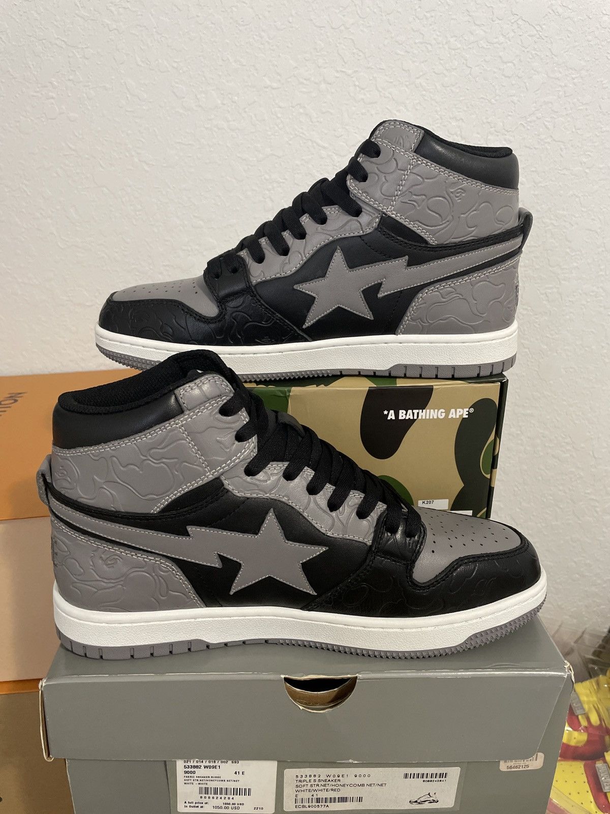 Bape COURT STA HI Grailed